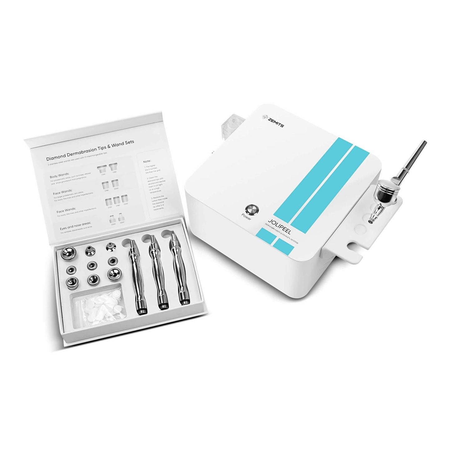 Zemits JoliPeel 2-in-1 Diamond MicroDermabrasion Machine